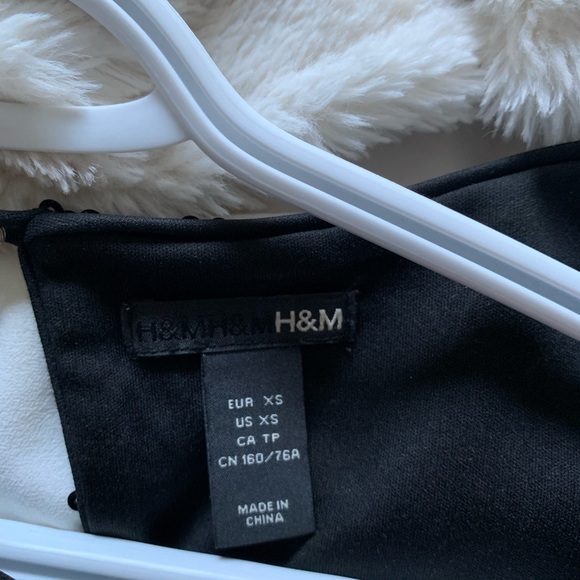 H&M Black Sequin Mini Dress - Picture 3 of 4